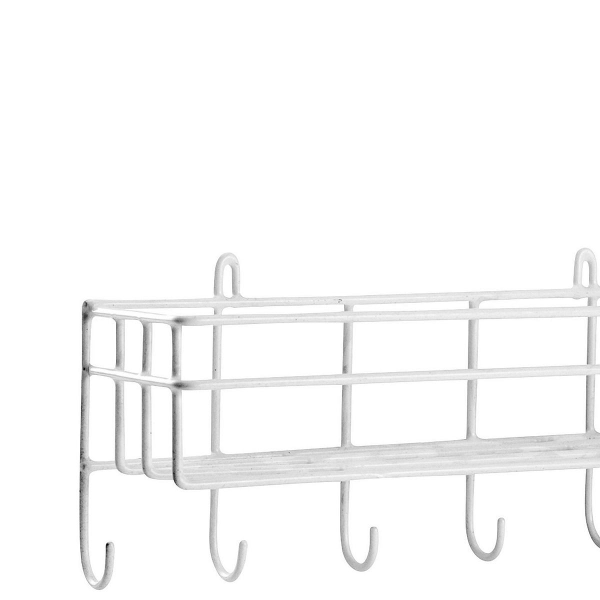 FQ - Repisa Organizador de Cocina 25.5x11x11cm Blanco
