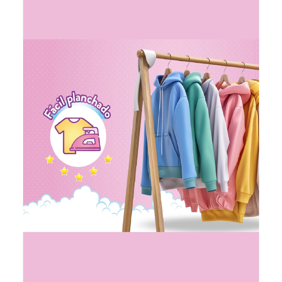 GENERICO - Detergente Líquido Facil Aroma Bebé 4L