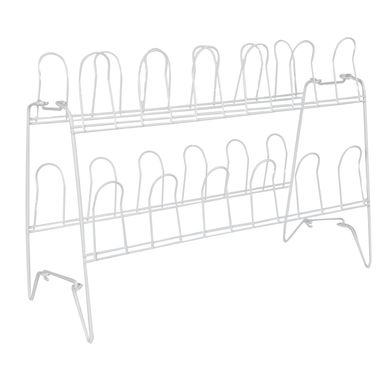 Organizador de Zapatos 2 Niveles Blanco