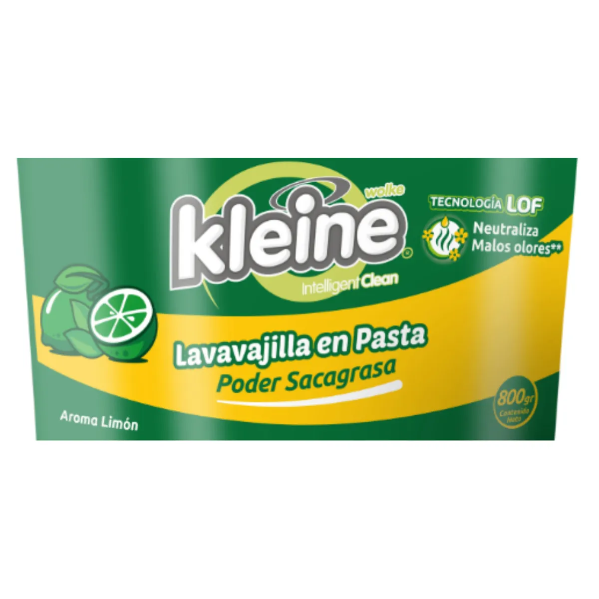 KLEINE WOLKE - Lavavajilla Pasta Limón 800gr