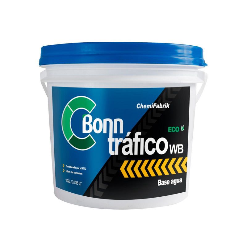 BONNA - Pintura de Tráfico Bonn Acrílica Base Agua Amarilla
