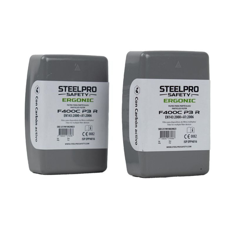  - Filtro Ergonic F400C P3 R Particular C/CA Par (Tipo Cartucho)
