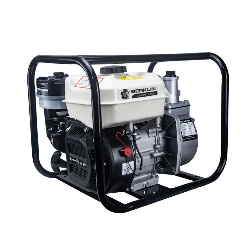  - Motobomba 2x2 con Motor Gasolinero 6.5Hp Bkl-20Cx Berklin