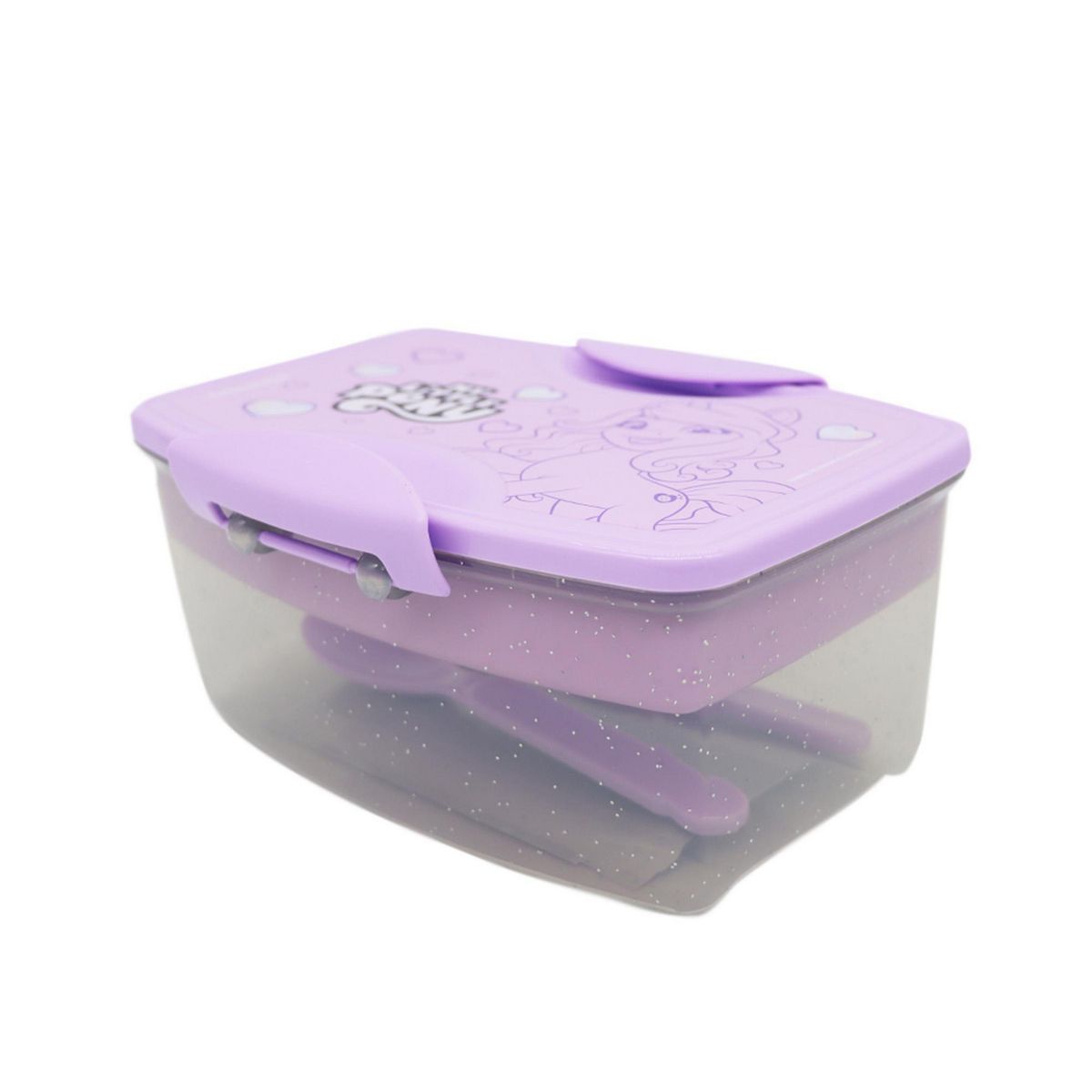 MY LITTLE PONY - Táper con Cubiertos MLP 1100ml