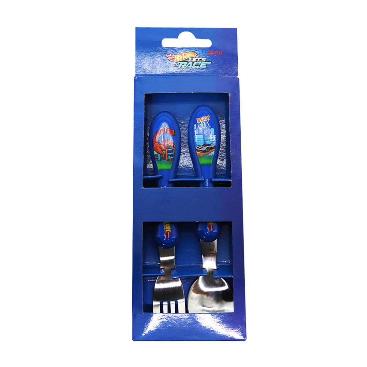 HOT WHEELS - Set de Cubiertos Hot Wheels