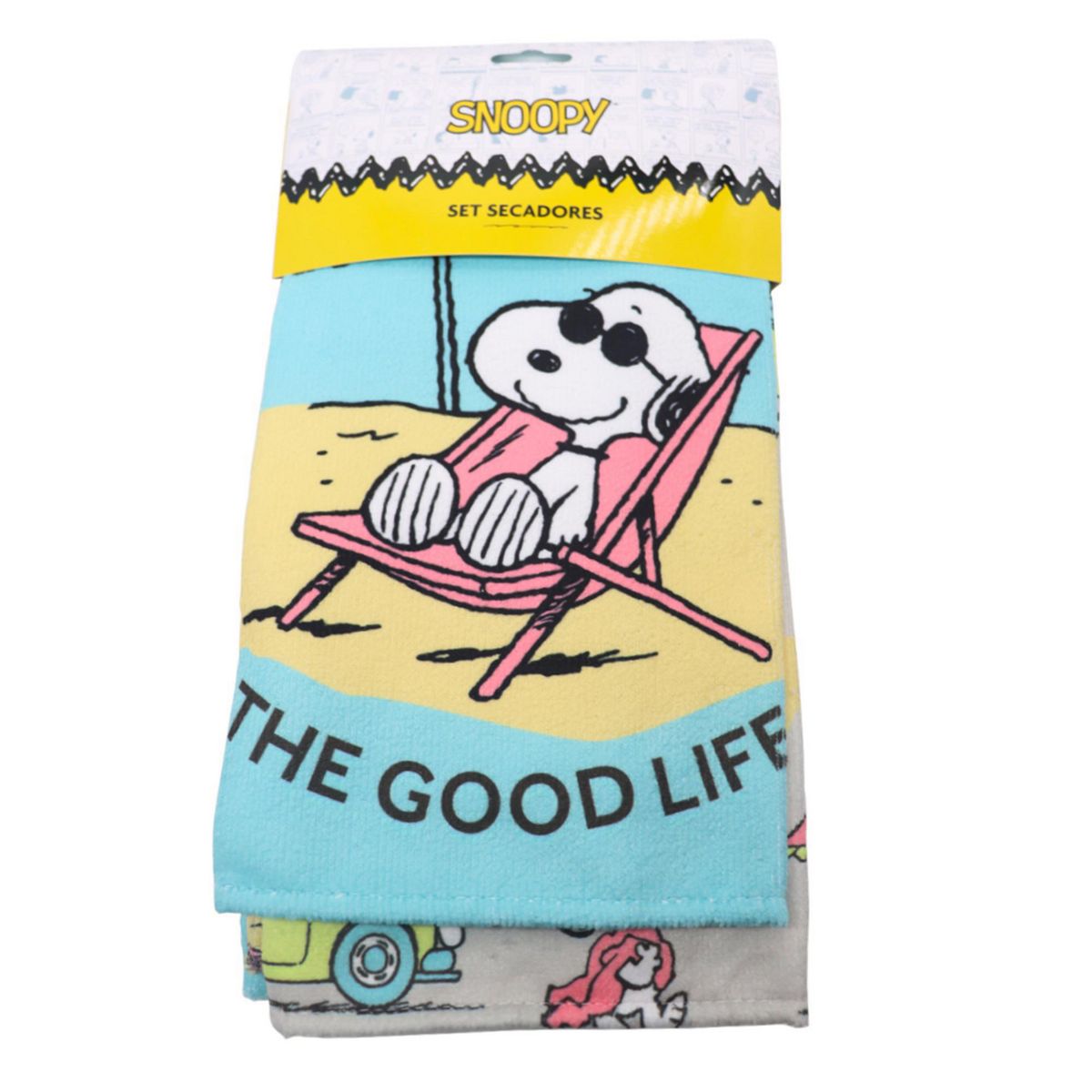 SNOOPY - Set x2 Secadores Snoopy