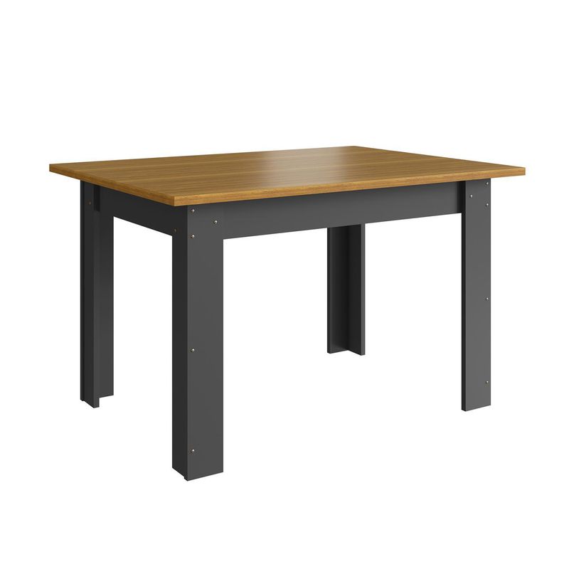  - Mesa de Comedor Rectangular 4 Sillas Laca