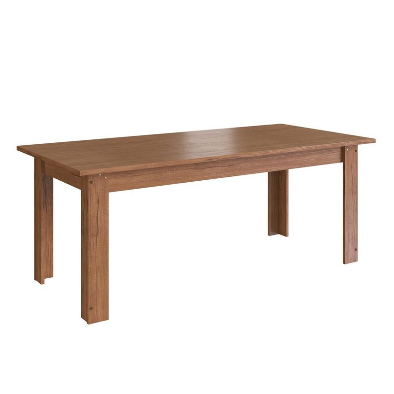  - Mesa de Comedor Rectangular 6 Sillas Canela