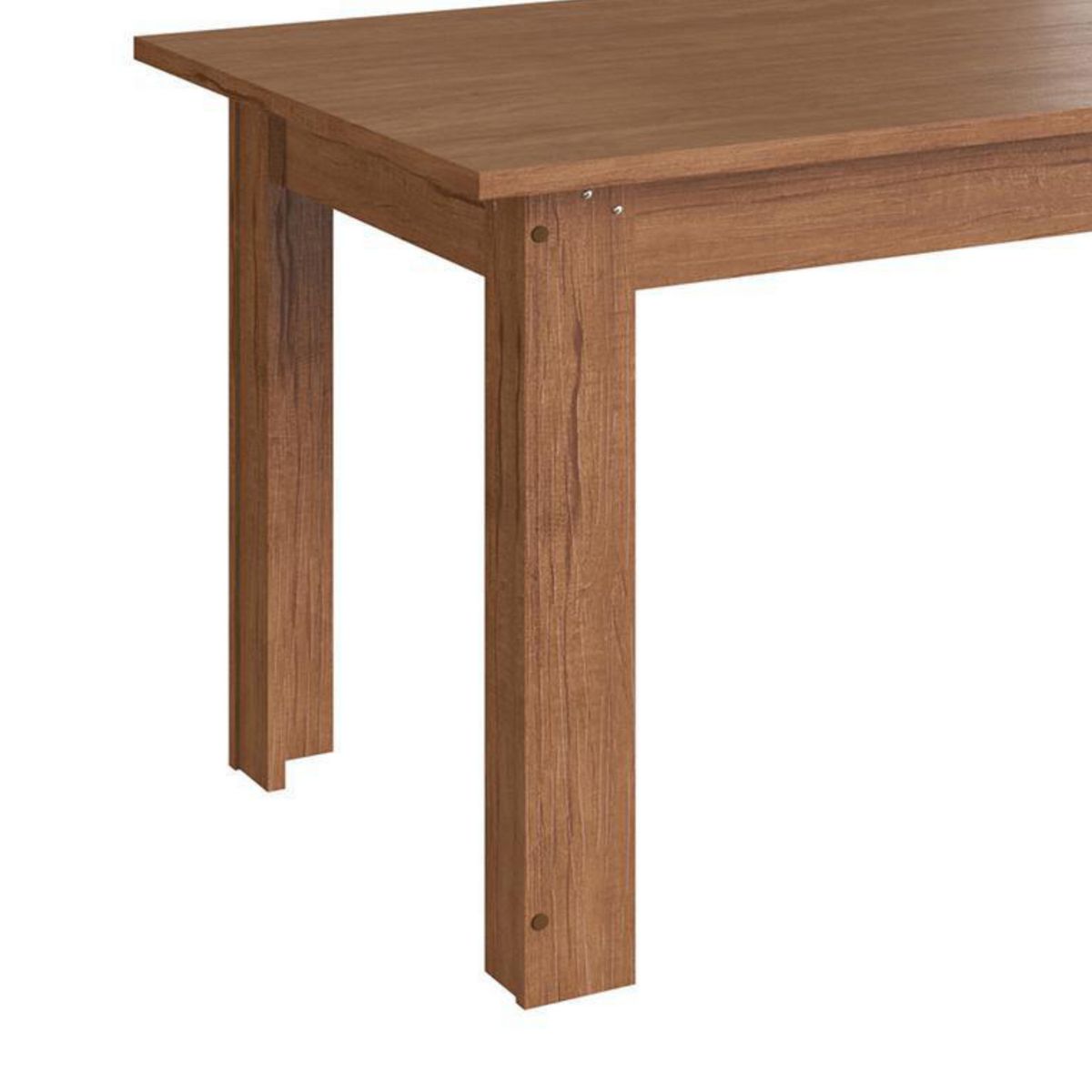 2020 HOME - Mesa de Comedor Rectangular 6 Sillas Canela