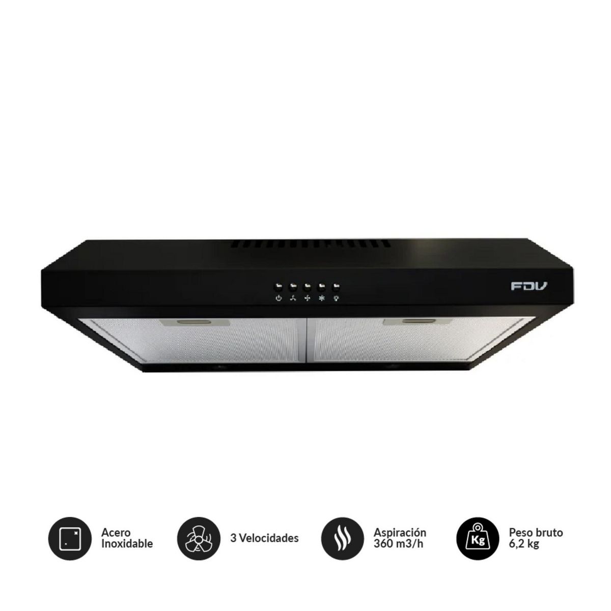 FDV - Campana Class Black 60cm