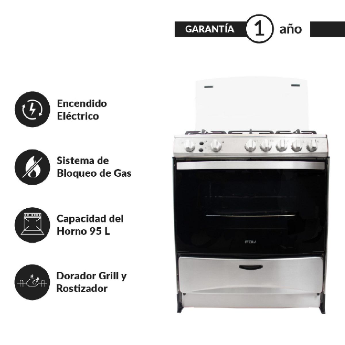 FDV - Cocina Expert GLP 76cm