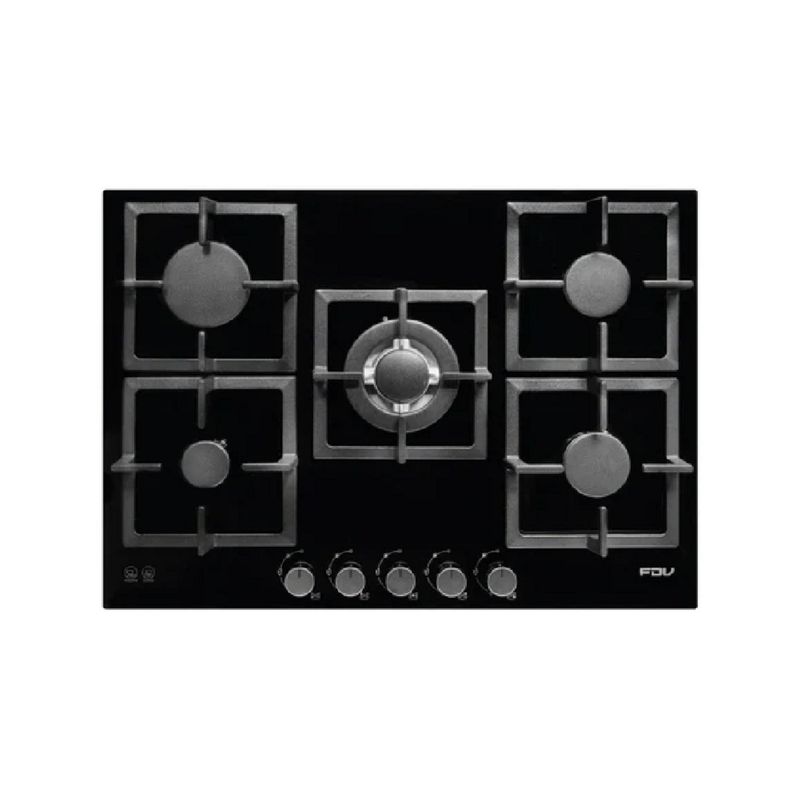 FDV - Encimera a Gas Black GLP 75cm