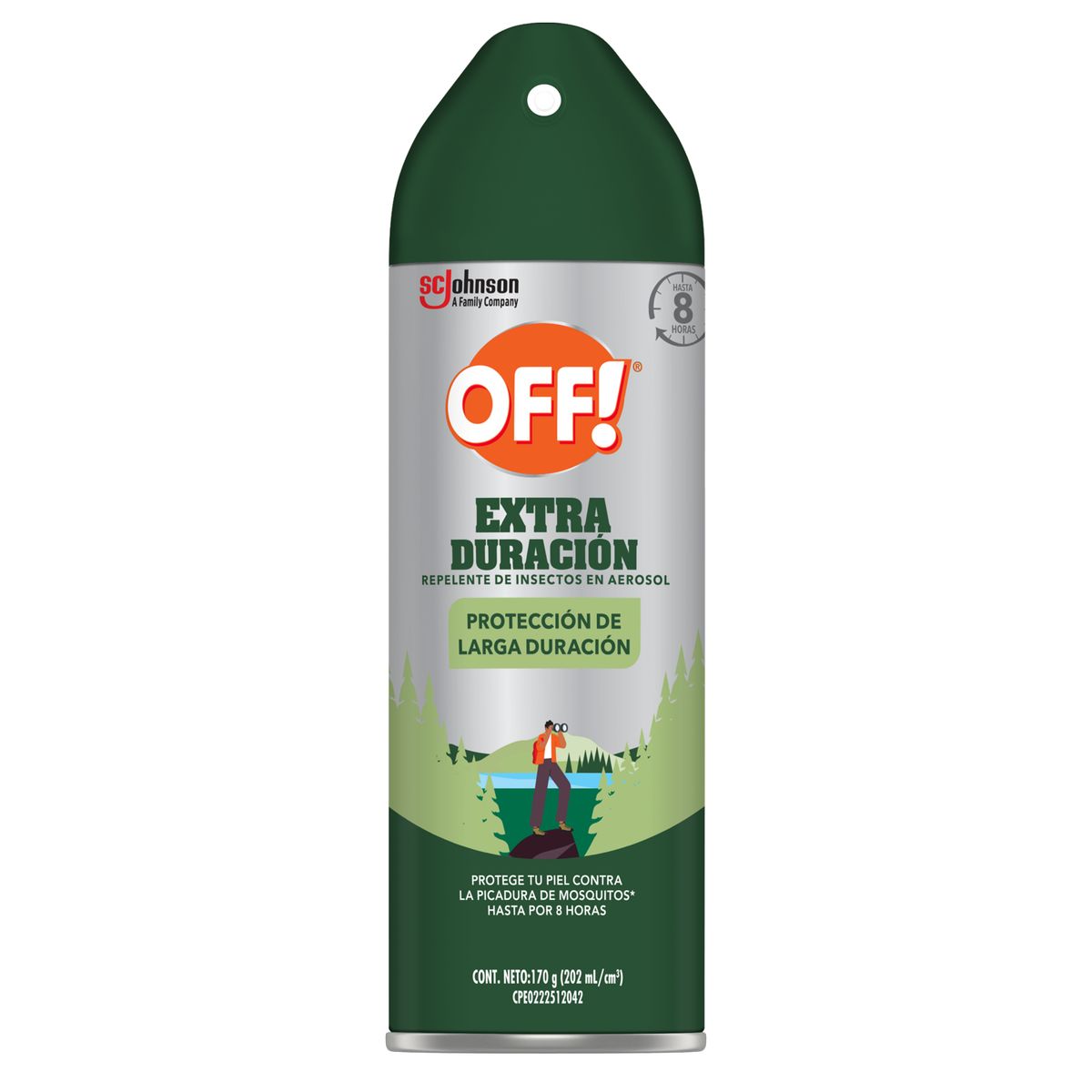 OFF - Off Repelente de Insectos en Aerosol Extra Duración 170g