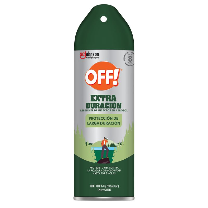 OFF - Off Repelente de Insectos en Aerosol Extra Duración 170g