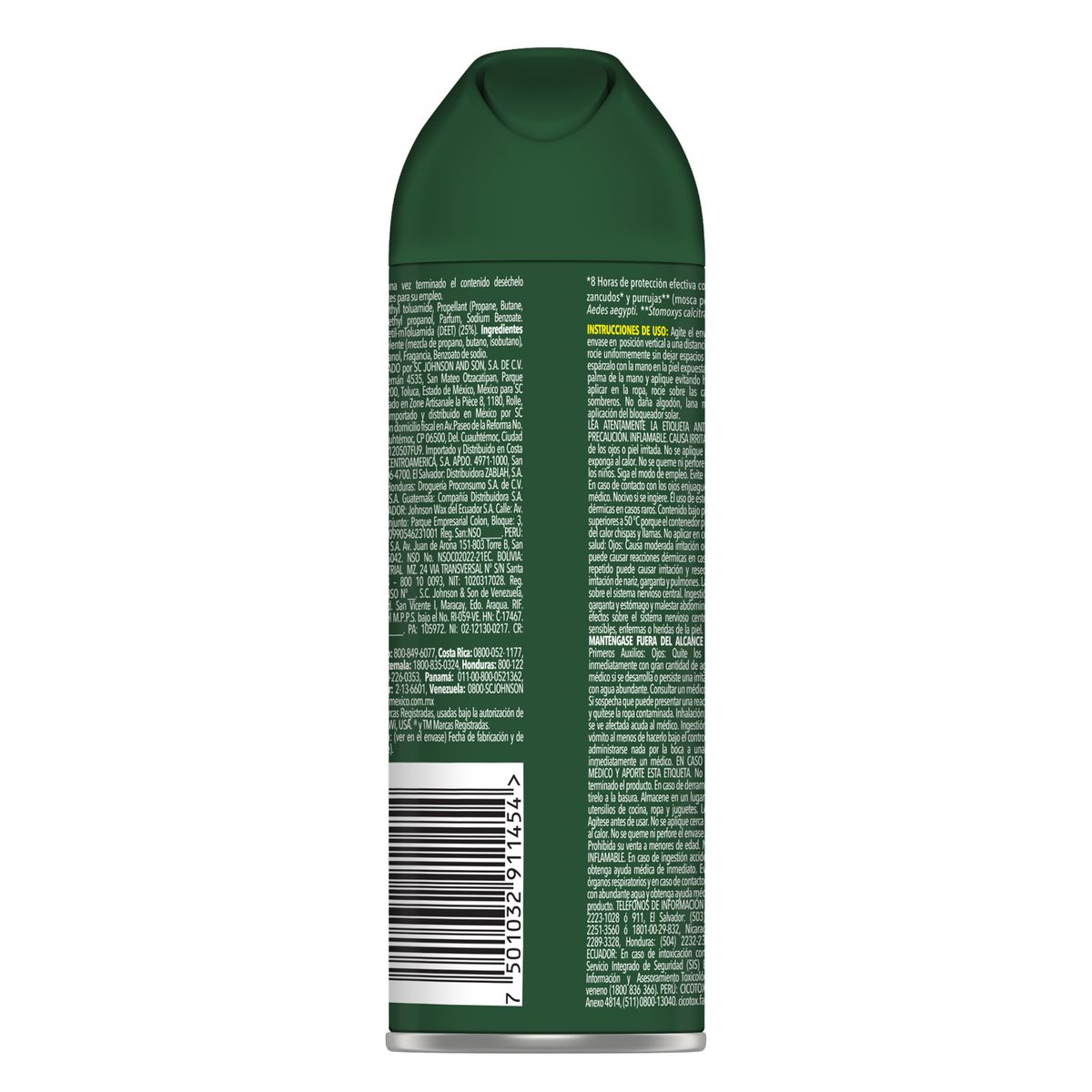 OFF - Off Repelente de Insectos en Aerosol Extra Duración 170g