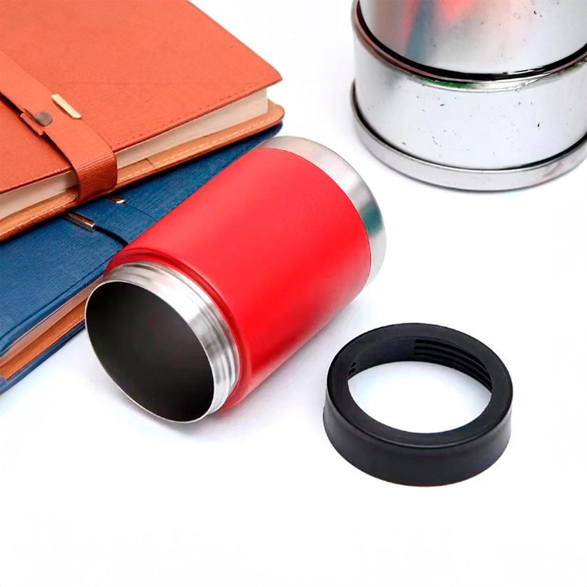 UNION YCHICAWA - Enfriador de Cerveza Rojo Inoxidable