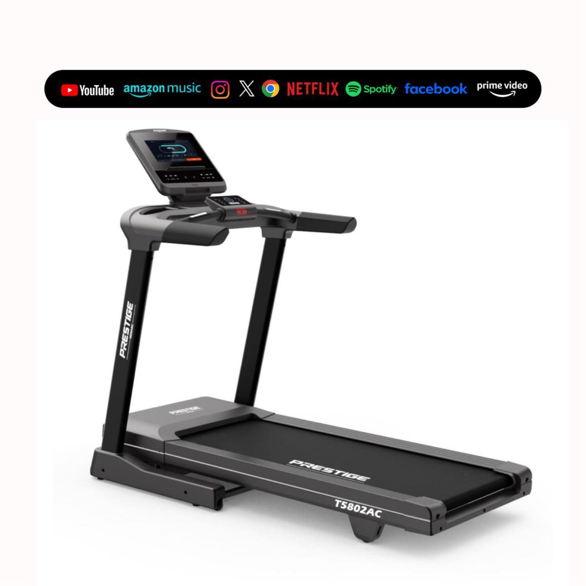 MONARK - Trotadora Eléctrica Prestige T5802AC