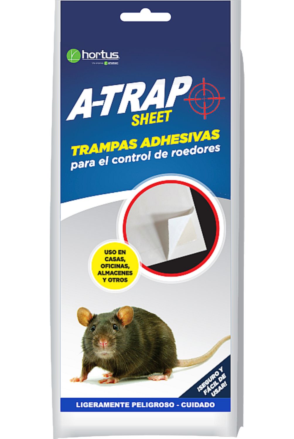 HORTUS - A-TRAP Sheet Trampa Adhesiva para Control de Roedores