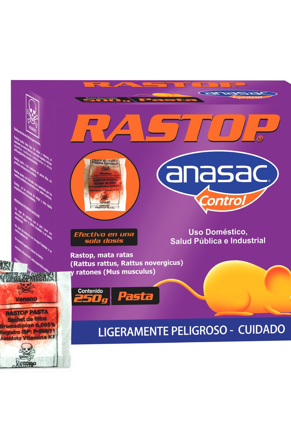 HORTUS - Rastop Pasta 250 gr Cebo Blando