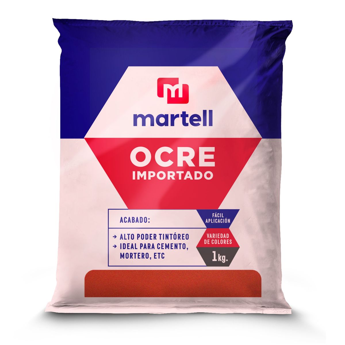 MARTELL - OCRE ROJO MARTELL 130 (1 KG)