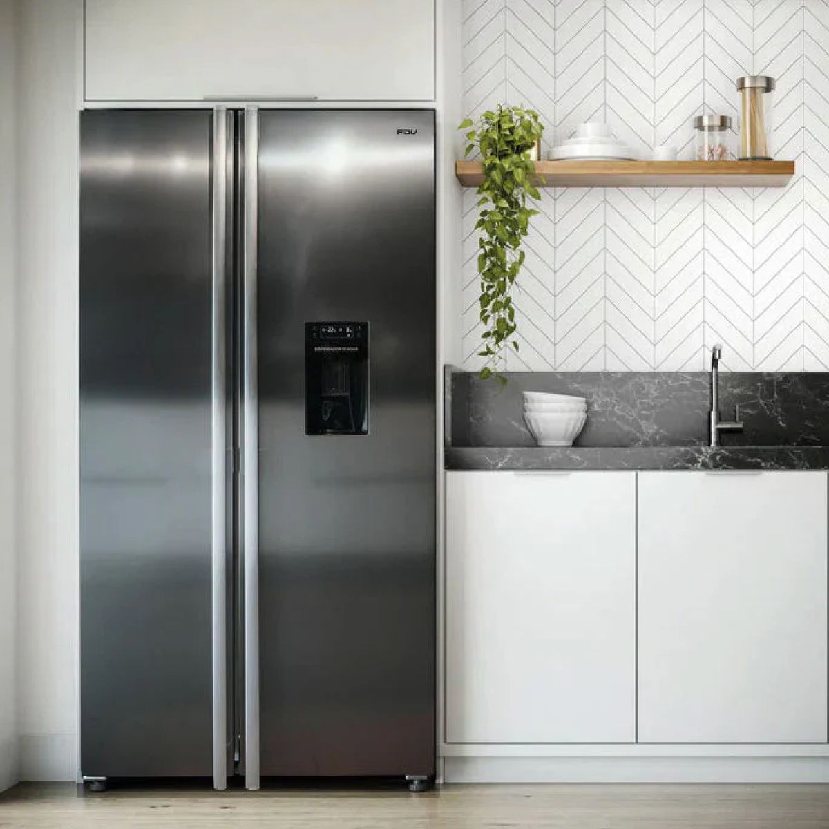 FDV - Refrigeradora FDV 514L Side By Side Deluxe Smart 2 Puertas