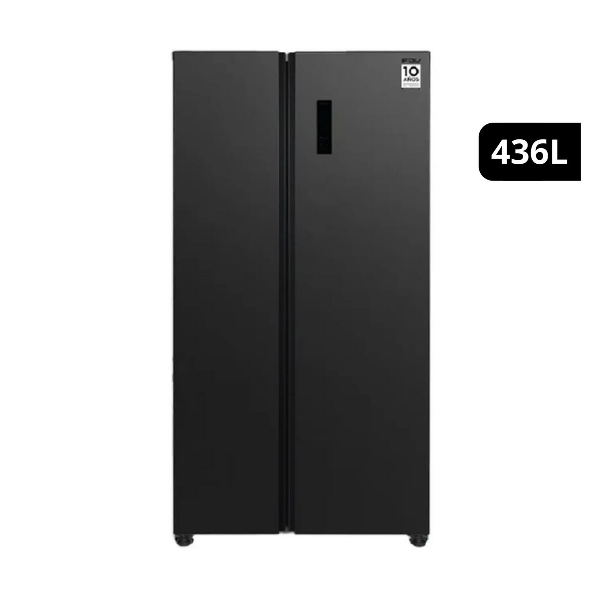 FDV - Refrigeradora FDV 436L Side By Side 2 Puertas Slim Black