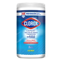 Toallitas Desinfectantes Clorox Expert x75
