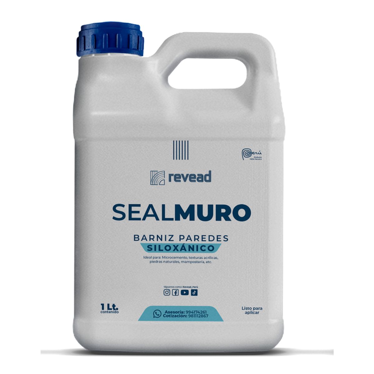  - Seal Siloxánico Barniz para Microcemento 1GL
