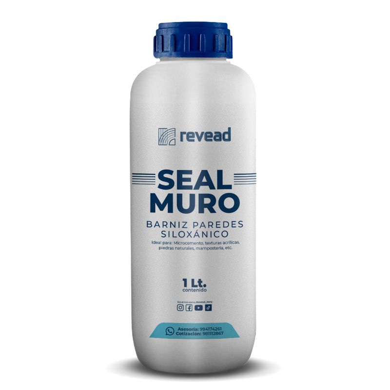  - Seal Siloxánico Barniz para Microcemento 1L