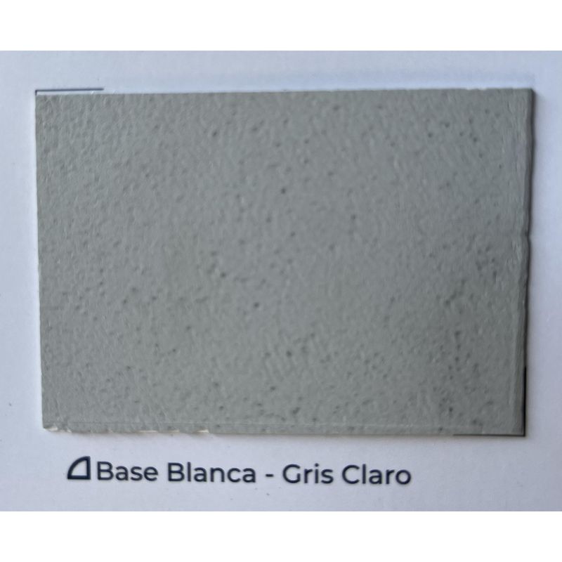  - Micropiso Acabado Gris Claro Mate Blanco 5 kg