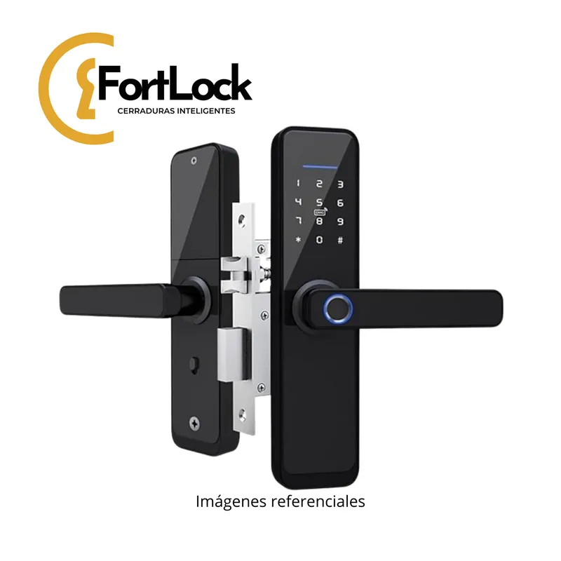  - Cerradura Digital Exterior Fortlock 630 Negro