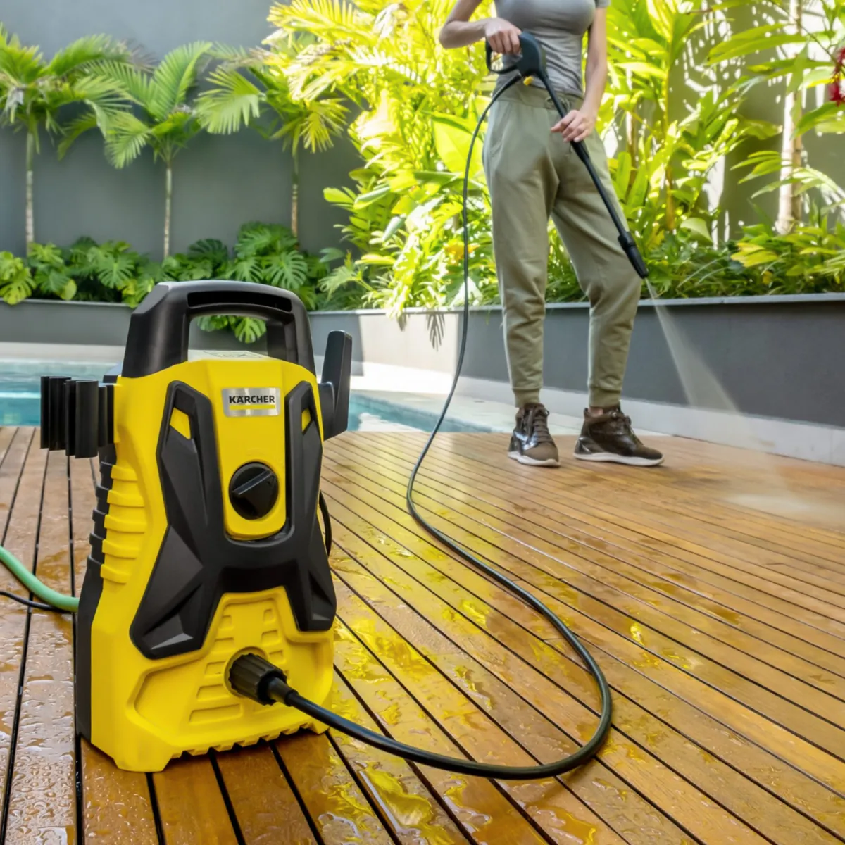 KARCHER - Hidrolavadora Karcher Portátil
