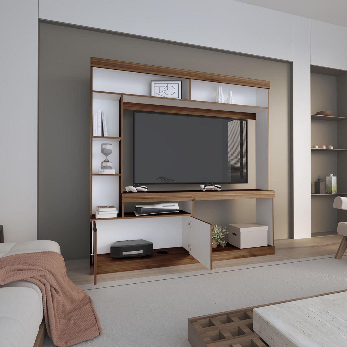 Mueble para TV 55" Classic Color Gale, marca TUHOME - Foto 2