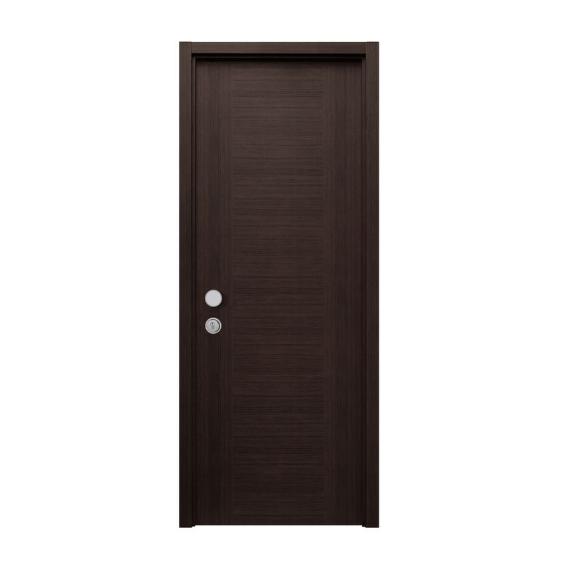 ARES - Puerta Interior Senegal HDF 3mm PET Txt Wengué Mix 40x650x2070mm Relleno Honey Comb
