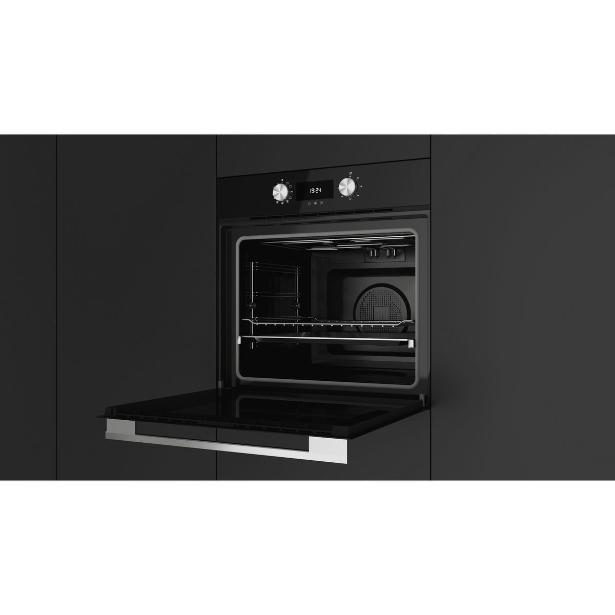 TEKA - Horno Eléctrico Empotrable Teka 70L HLB 8400 Black