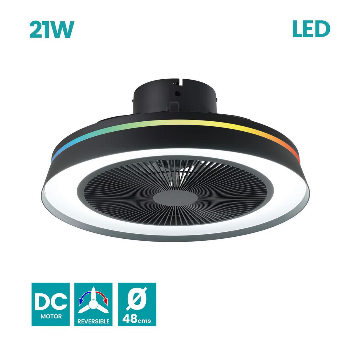 EGLO - Ventilador De Techo Vallonia