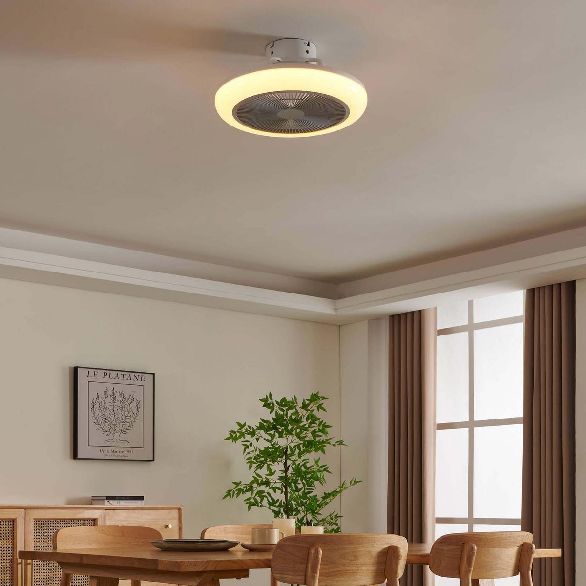 EGLO - Ventilador de Techo Kostrena