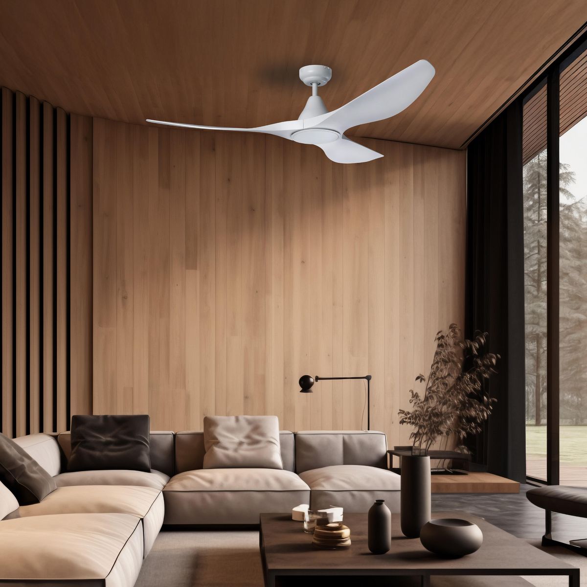 EGLO - Ventilador de Techo Portsea Blanco