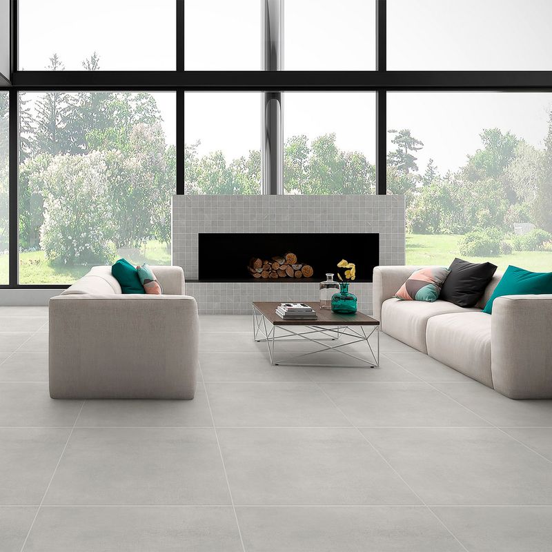 CELIMA - Gres andine blanco 60X60cm 1.44 m2 para piso y pared
