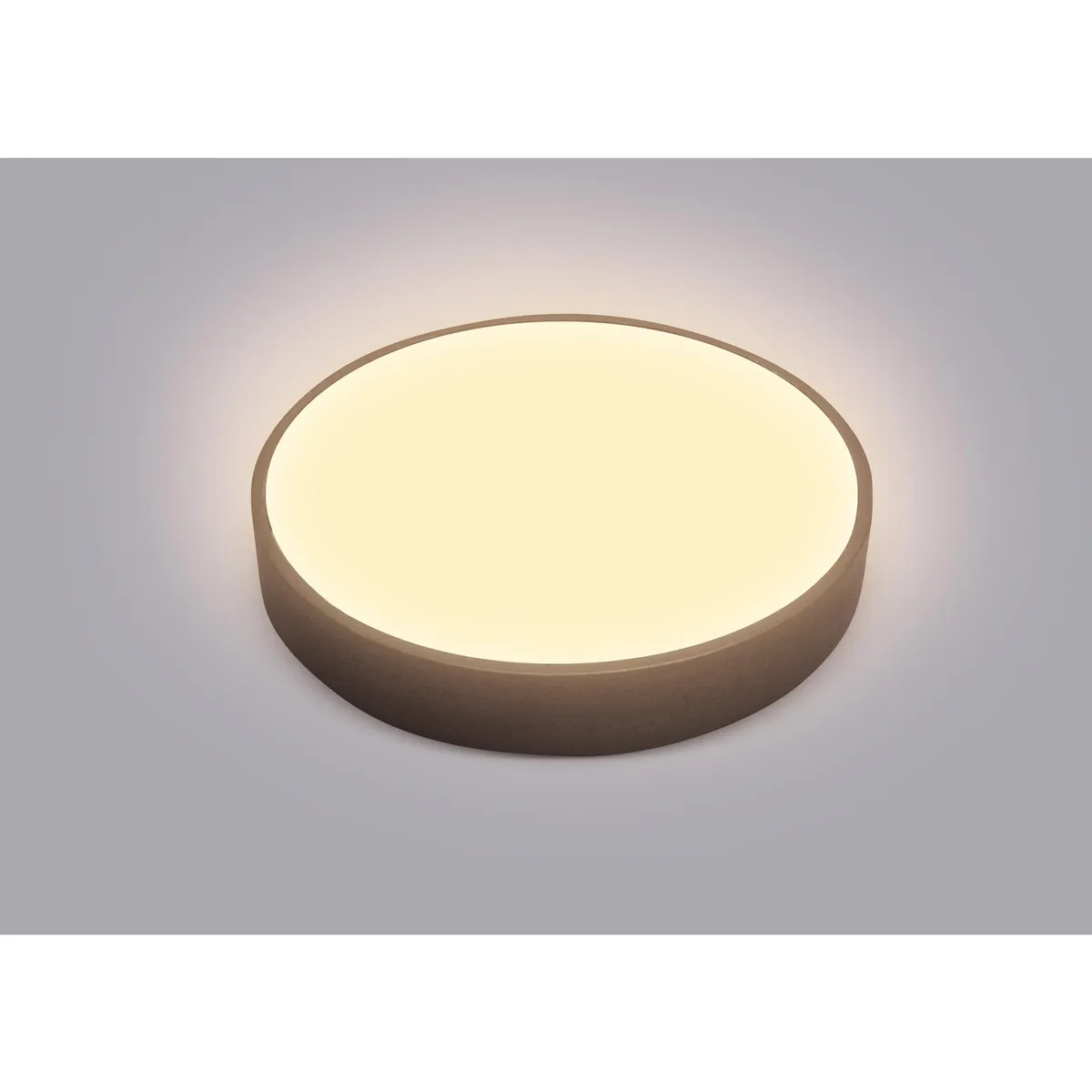 DIXON LIGHTING - Plafón Borde Negro Mica 3 Luces 48W