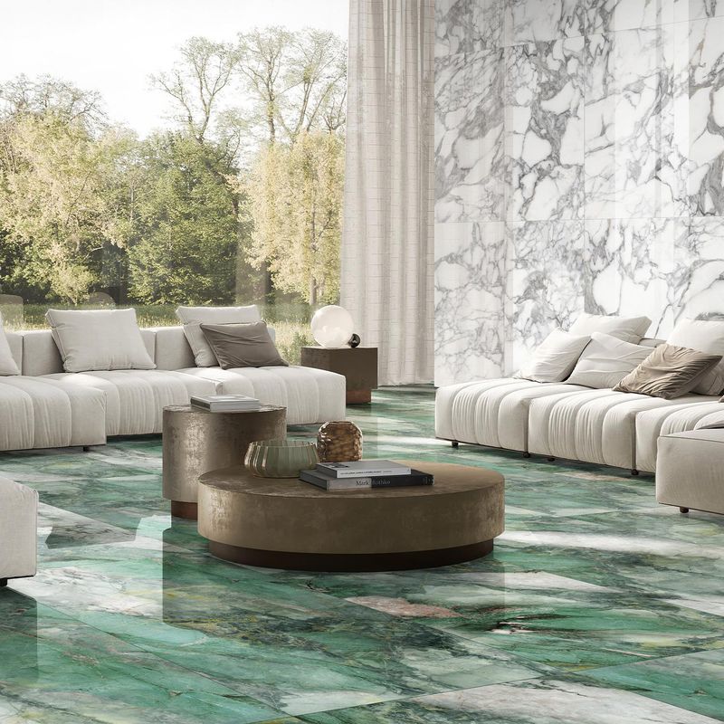  - Porcelanato Enigmatic Green Pulido 60x120cm 2.16m2