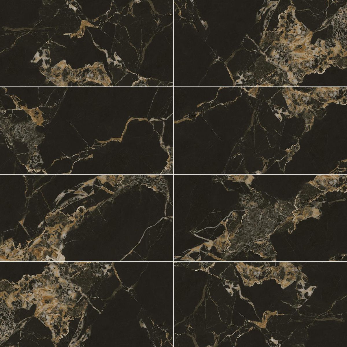  - Porcelanato Enigmatic Marquina Pulido 60x120cm 2.16m2
