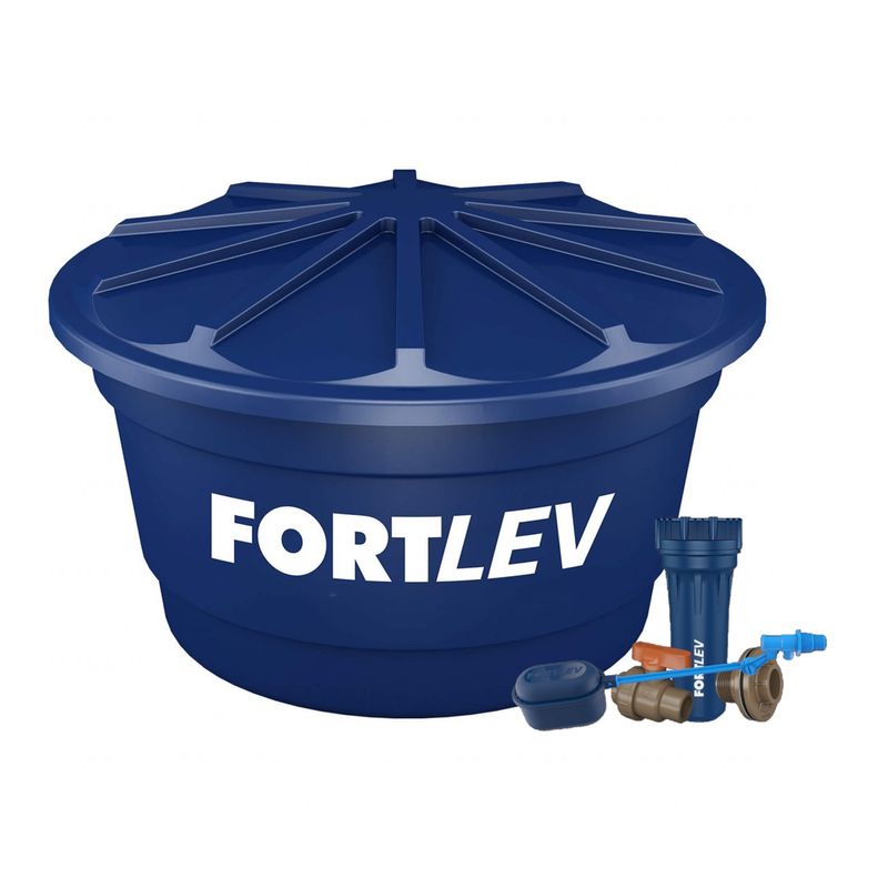  - Tanque de Agua Fortlev 1000L + Accesorios