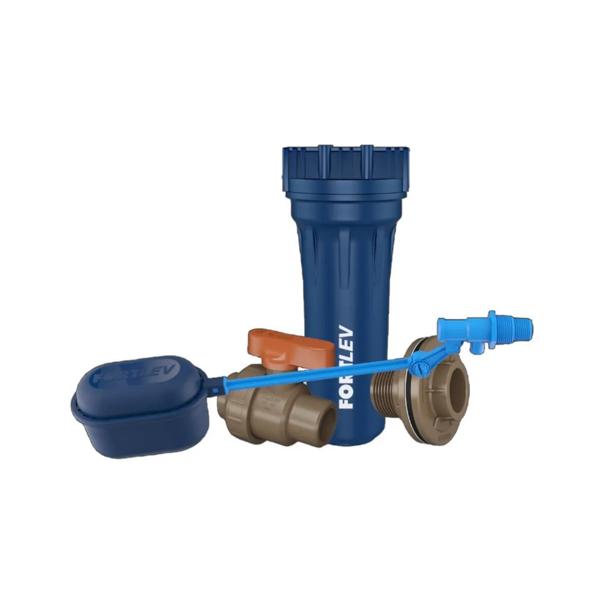 FORTLEV - Tanque de Agua Fortlev 1000L + Accesorios