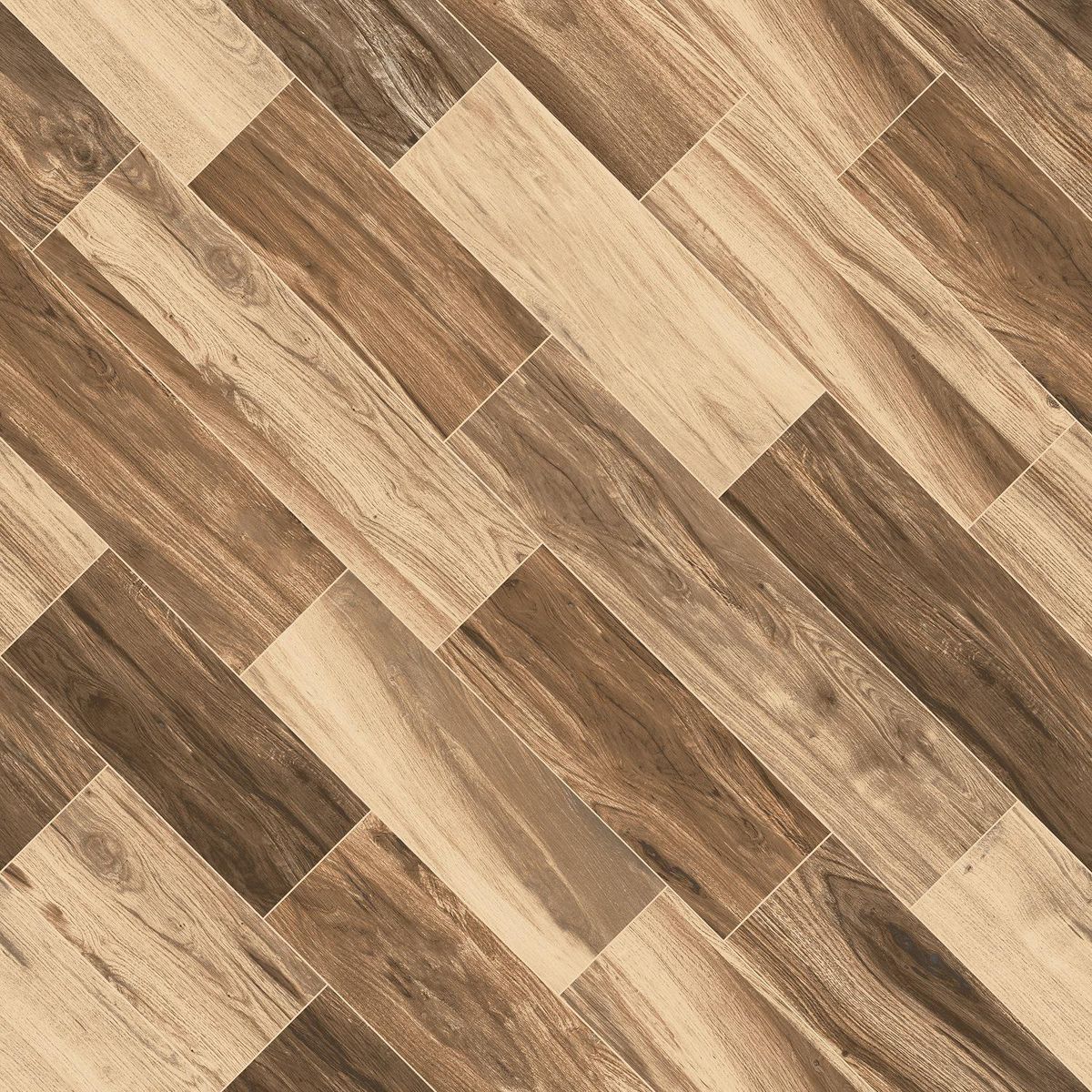 SAN LORENZO - Cerámica Marrón Maderado 45X45cm 2.29m2 Satín Parquet Kuma