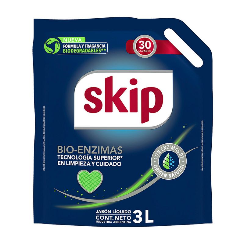 SKIP - Skip Bio Enzimas Líquido DP 3L