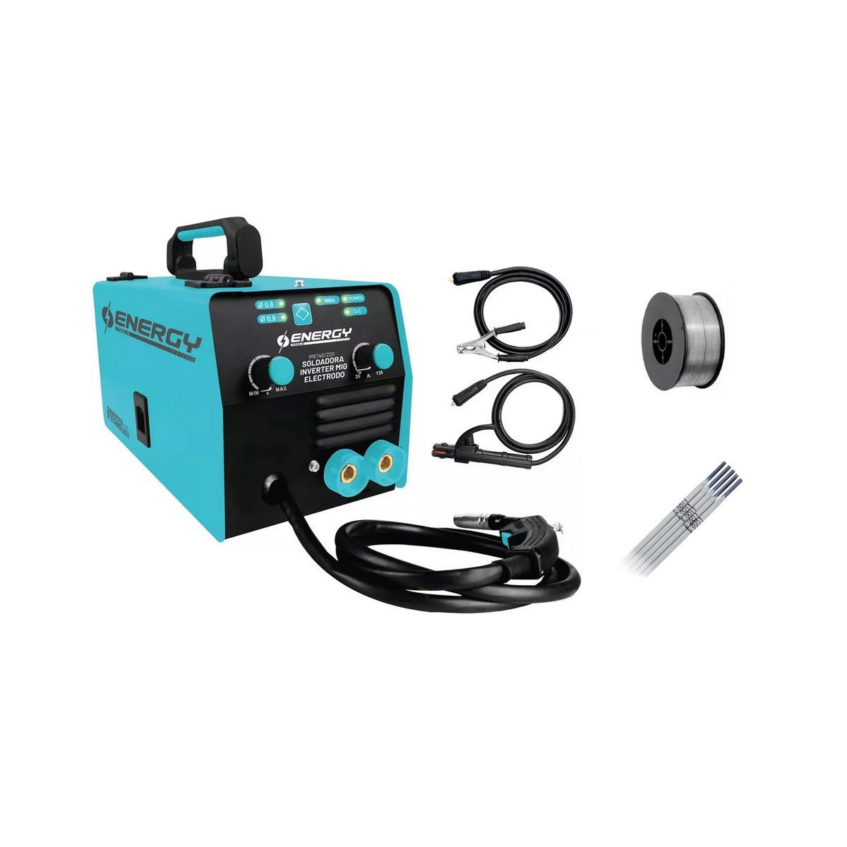 ENERGY - Soldadora Inverter Multiproceso 140