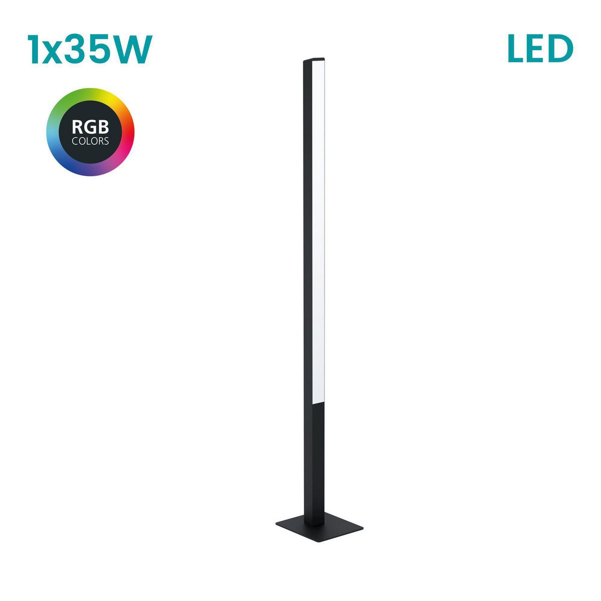 EGLO - Lámpara de Pie Simolaris-Z 35W