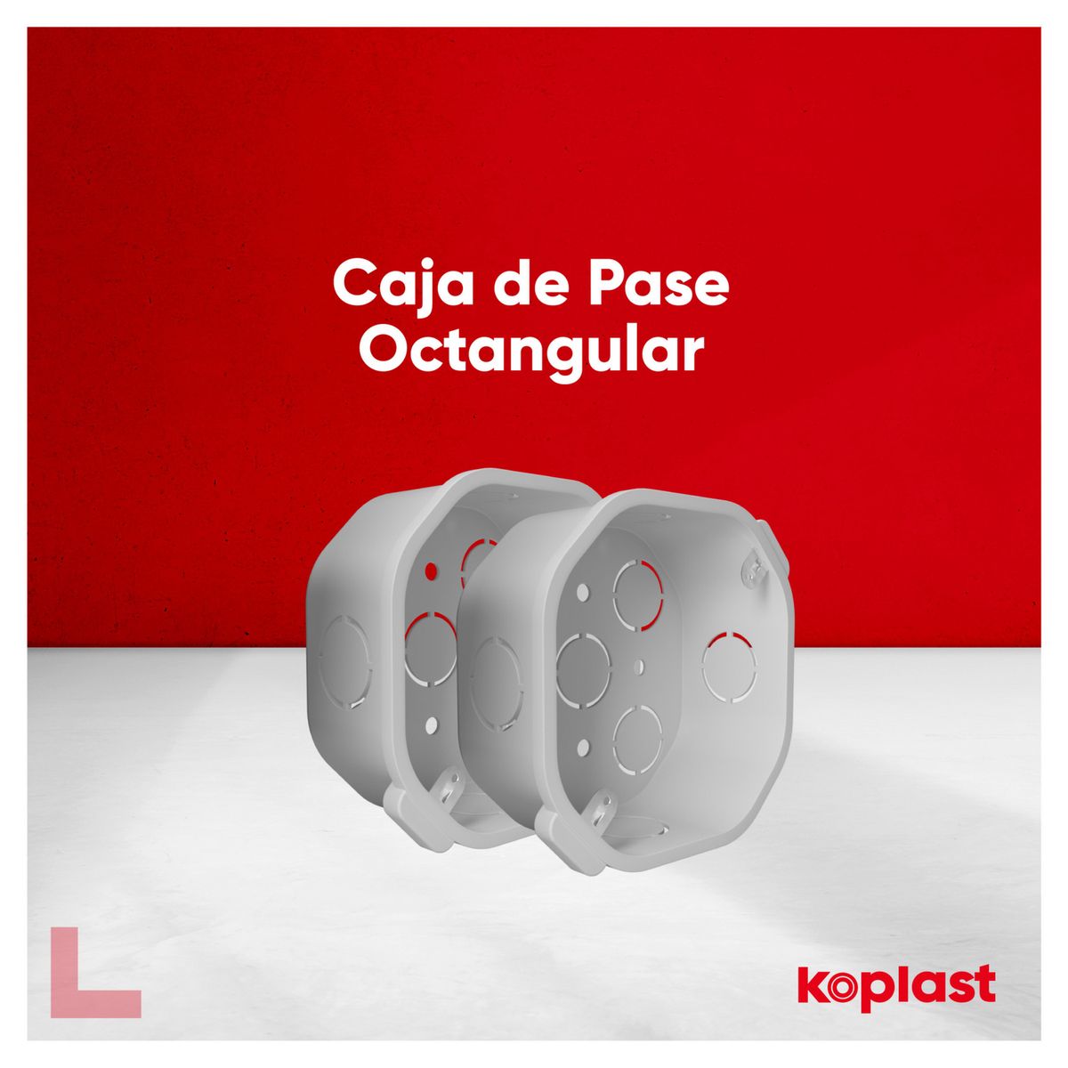 Caja Octogonal Iny 4" X 4" Sel B, marca KOPLAST - Foto 2