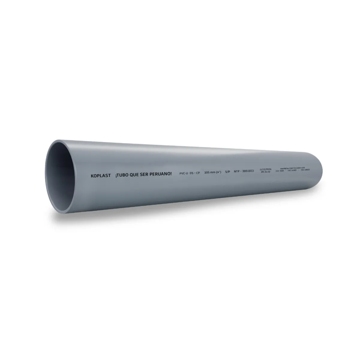 Tubo Pvc-U 4" Cp Desague", marca KOPLAST - Foto Principal